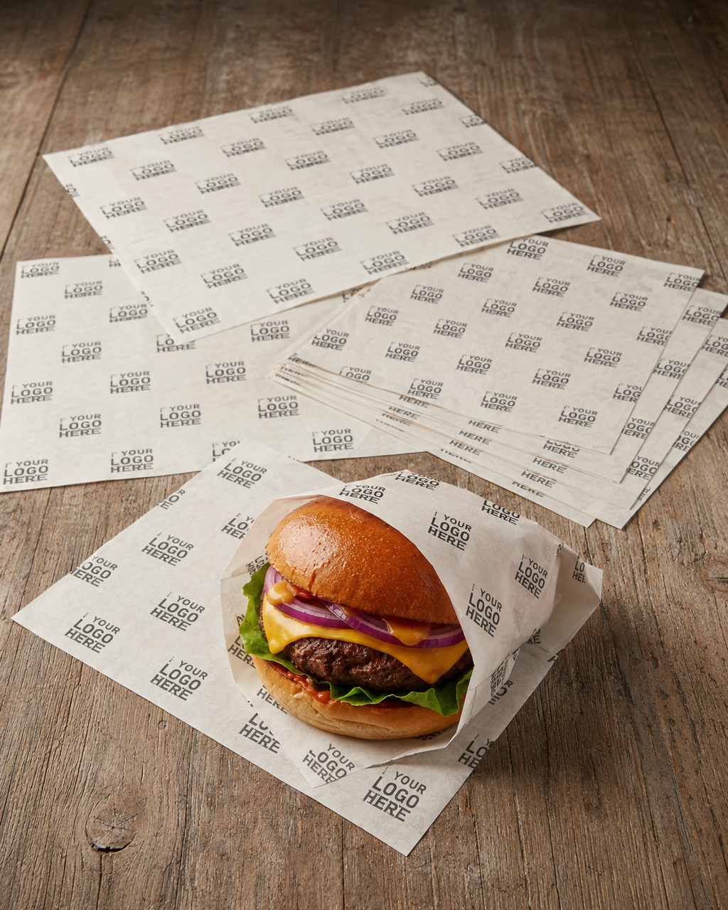 Custom Greaseproof Wrap